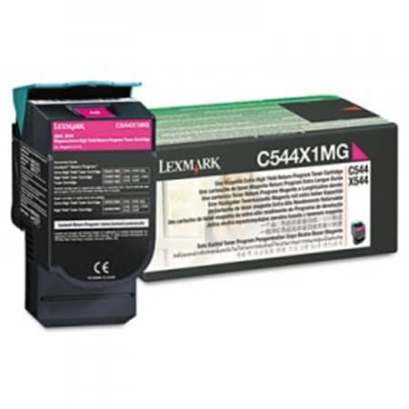 Lexmark Br X544N - 1-Xhi Rtn Prog Magenta LEXC544X1MG